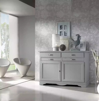 Credenza Classica Armadio Mobili in Legno Massello Arredamento Italiano