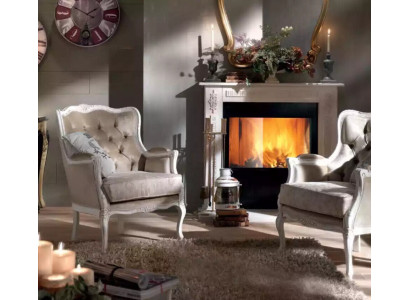 Poltrona di lusso design divano poltrona tessuto soggiorno 1 posto nuovo