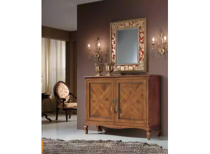 Massiccio armadio cassettiera credenza marrone mobiletto credenza cassetti mobile nuovo