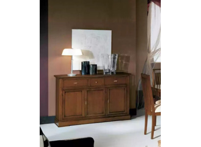 Lussuoso armadio con cassetti scaffale mobile armadietto in legno Italy credenza comò