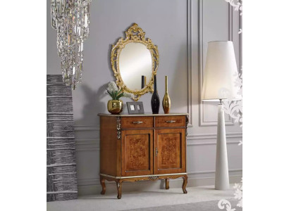 Mobile contenitore per soggiorno classico di lusso di alta qualità in legno marrone.