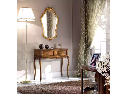 Tavolo console classico Mobili in legno moderni Marrone Mobili da camera da letto.