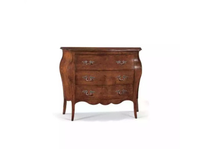 Mobili di lusso di design in legno italiano, como armadio buffet marrone.