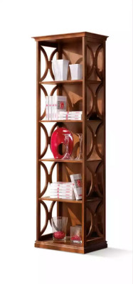 Moderno scaffale in legno per libri Arredamento design per salotto Mobili