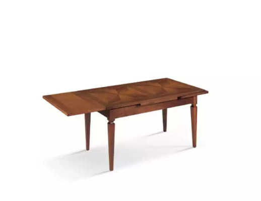 Tavolo da pranzo Tavolo classico in legno di lusso Mobili da sala da pranzo Design degli arredi per la cena.