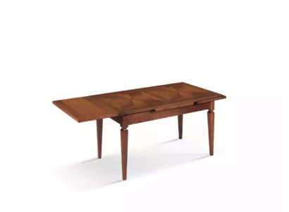 Tavolo da pranzo Tavolo classico in legno di lusso Mobili da sala da pranzo Design degli arredi per la cena.