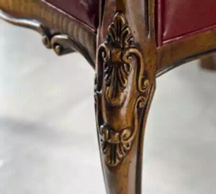 Divano design poltrona divano imbottita in pelle di lusso 1 posto nuovo