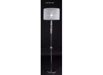 Elegante supporto per lampada da terra Luxurious  Silver Lamp Stand 180 cm
