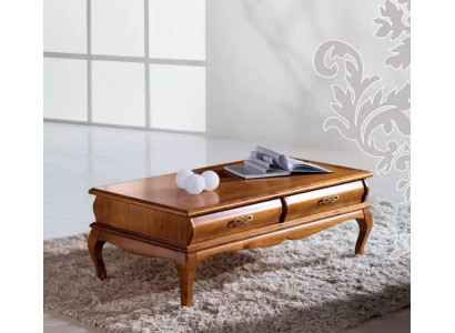Tavolino classico stile soggiorno tavolo cassetti mobili design