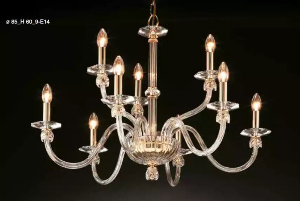 Cristallo lampadario lampadario da soffitto lampada lampade lumi