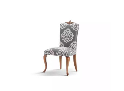 Sedia classica di design in legno Sedia da pranzo di lusso Poltrona Poltrona Mobili
