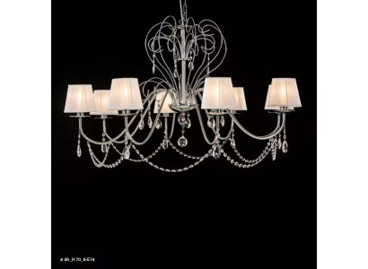 Candelabro in cristallo elegante lampadario a soffitto a pendente lampadario