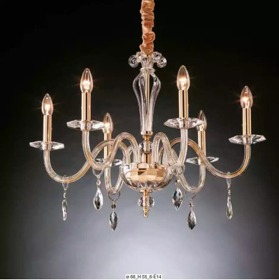 Cristallo lampadario lampadario a sospensione Lampadario di lusso Nuovo