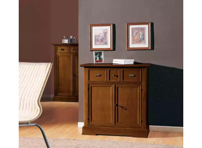 Mobiletto credenza armadio marrone design del mobile in legno nuovo
