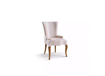 Sedia classica di lusso in legno, sedia con schienale in legno, sedia in legno design per sala da pranzo.