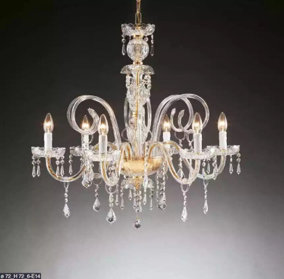 Lustro lampadario lustro 72 x 72 cm plafoniere