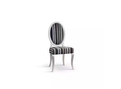 Sedia Poltrona Massiccia Classica Legno Tessuto Lounge Imbottita Nuova