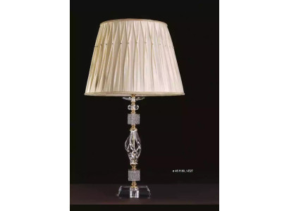Lussuosa lampada da tavolo elegante lampada da tavolo beige cristallo da tavolo nuova