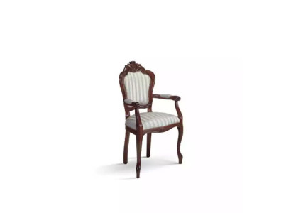 Sedia imbottita grigia Sedia da design Sedia da pranzo Sedia con schienale Sedile di lusso Mobili nuovi Condizione dell'articolo: Nuovo