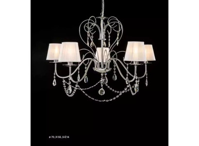 Lampadario in cristallo a soffitto Lampadario elegante a soffitto Lampadario a pendente