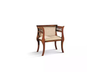 Sedia classica da designer per sala da pranzo, sedia in legno di lusso, sedia con schienale in legno.