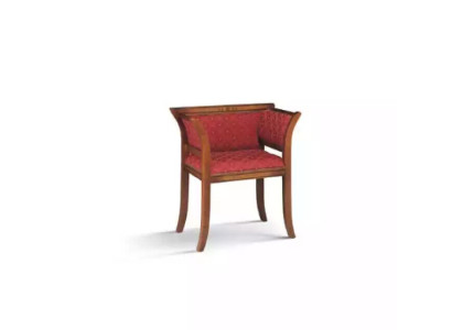 Sala da pranzo Sedia in legno con braccioli Classico Nuovo Design Sedile imbottito