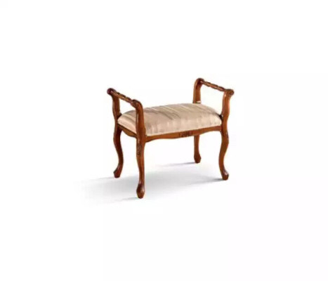 Banco di lusso, panca classica, mobili di design per la sala da pranzo.