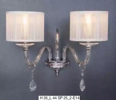 Elegante applique da parete Classica applique da parete Lampada da terra da parete bianca Nuova