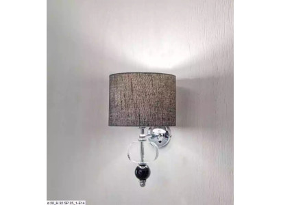 Grigia moderna applique a parete lustrini lampadario arredamento soggiorno stile