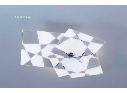 Lussuose lampade a sospensione a soffitto in stile lampadario a 3 luci elegante.