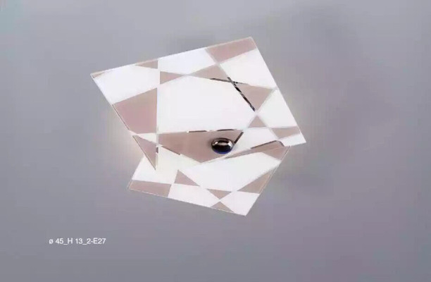 Moderno lussuoso lampadario a sospensione soffitto lampadario 2x lampada luce