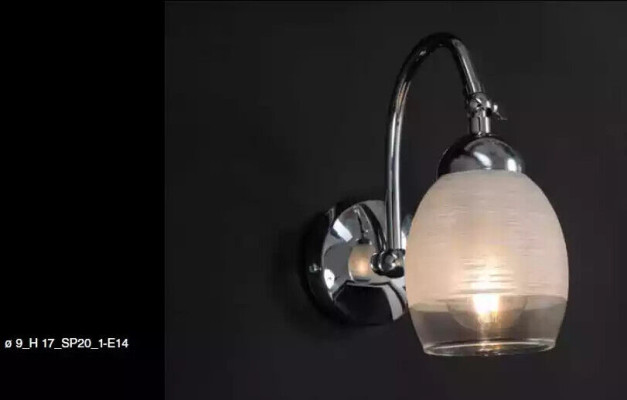 Lampada da parete trasparente Lusso Lampadario a sospensione di design moderno stile