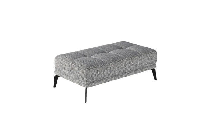 Salotto poggiapiedi sgabello xxl club pouf pufa in pelle tessuto designer nuovo