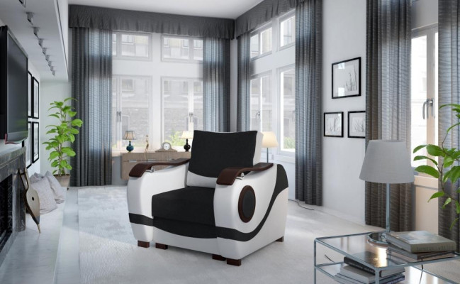 Club Lounge Sedia Poltrona Designer Divano Poltrona Poltrona TV Imbottita Singola