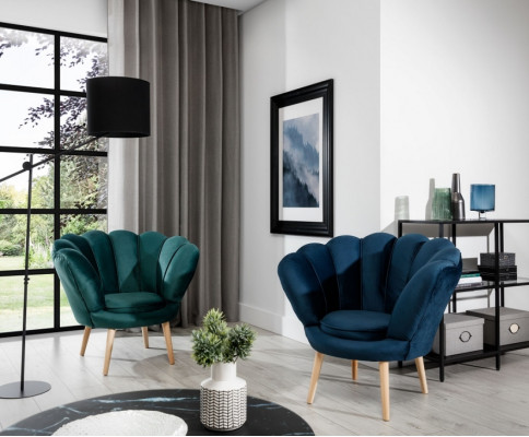 Poltrona Club Lounge Poltrona Imbottita Divano Relax da 1 Posto Verde
