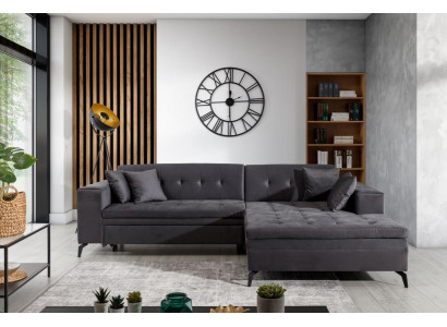 Design divano a L angolare in tessuto per soggiorno nuovo