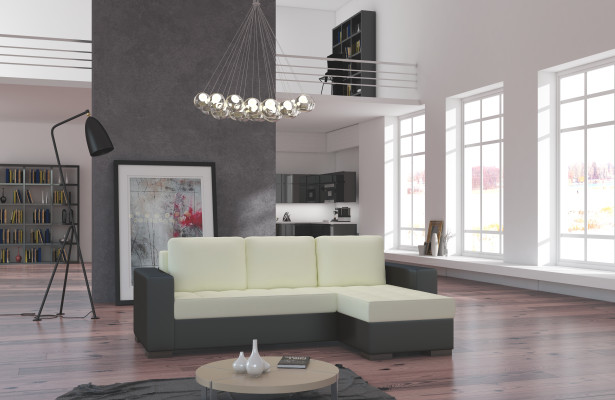 Divano angolare design Divano imbottito Divano ad angolo Letto divano Divano componibile Salotto Letto