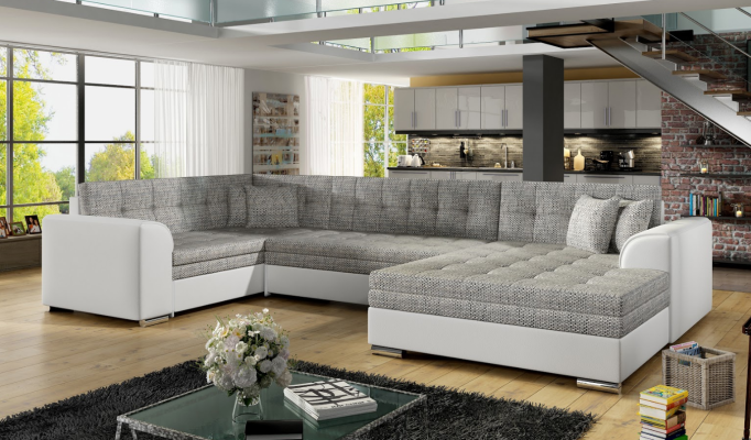Design divano angolare con funzione letto divano divano imbottito divani divani soggiorno