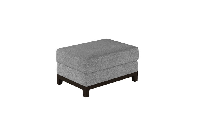 Design Pouf Poggiapiedi Pouf Ottomana Sedia Chaise Imbottita Pufa Blu