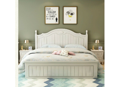 Set letto camera da letto 2x comodino letti matrimoniali set completo mobili in legno 3 pezzi.