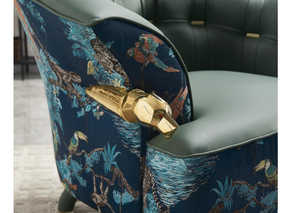 Divano in tessuto stile design monoposto imbottito per soggiorno moderno.