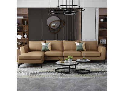 Design Esk divano ad angolo L-forma Moderno Divani Divano in pelle Divano Posto Soggiorno Divano