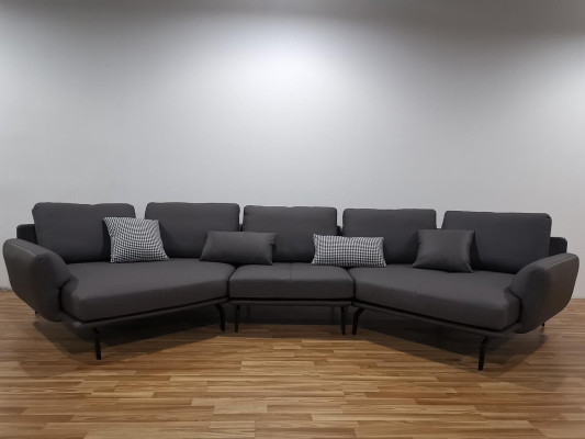 Divano ad angolo a L in pelle per soggiorno, divano, divano imbottito, divani, set di divani, divano in pelle, divani