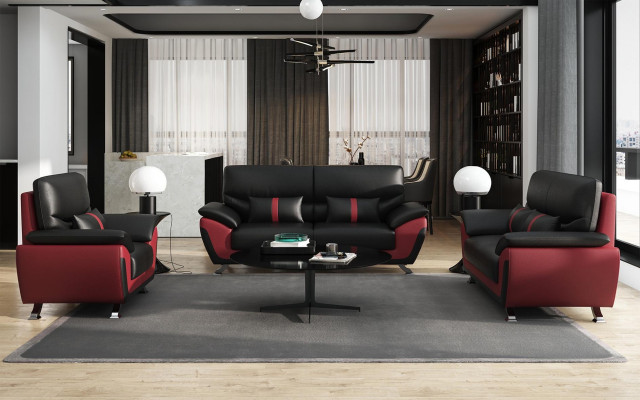 Divano imbottito soggiorno salotto 3+2+1 posti Divano moderno