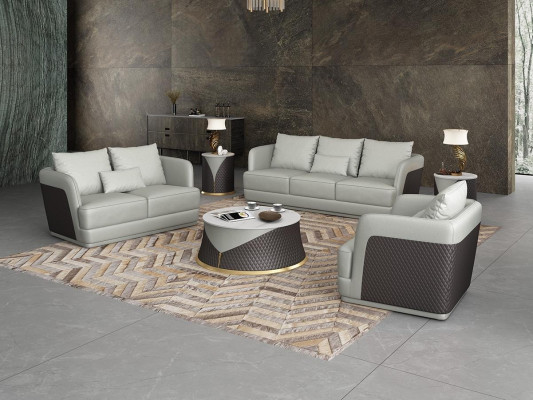 Set di divani 3+2+1 Tavolino 2 tavolini da salotto Divano componibile Divano Sofa 6 pezzi.   Gruppo divano 3+2+1 Tavolino 2 tavolini da salotto Divano componibile Divano Sofa 6 pezzi.