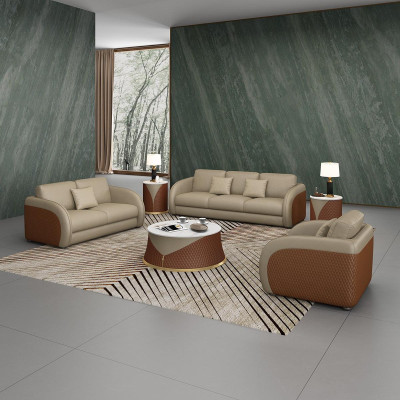 Divano, set di divani 3 + 1 posti, design cuscini divano moderno.