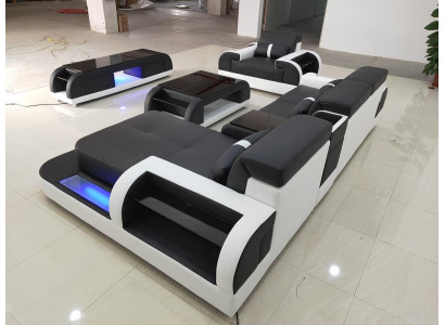 Divano angolare Divano Divano Divani Sidebaord Design Salotti Modulari Set di Divani Nuovi