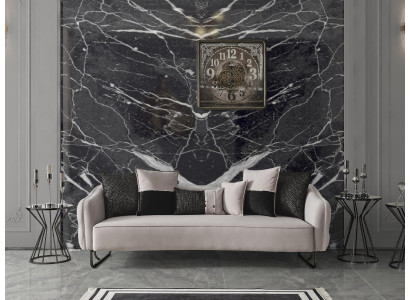 Divano 3 posti beige Stile divano lussuoso moderno soggiorno design tessuto imbottito nuovo