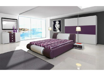 Letto ad acqua Letto Letti Letto matrimoniale Letto rotondo Letto coniugale Design in pelle Imbottito Nuovo Riva
