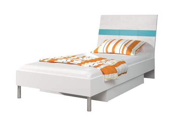 Camera dei bambini turchese moderna Armadio Comò Legno Tavolo Camera da letto Giovanile 5 pezzi